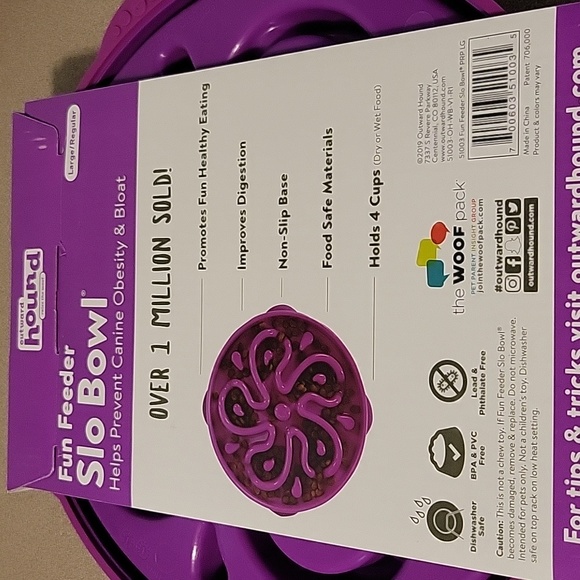 Slow Dog feeder bowl - Picture 5 of 6